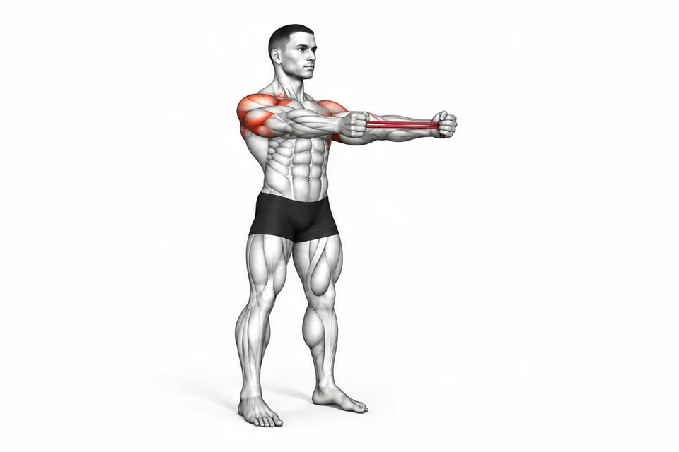 Band Pull-Apart: technique animation