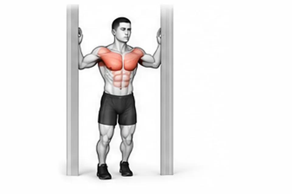 Doorway Chest Stretch: technique animation