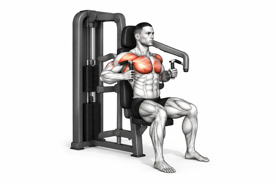 Chest Press: technique animation