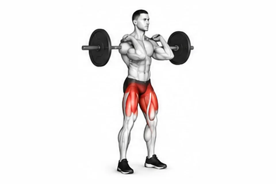 Front Squat: technique animation