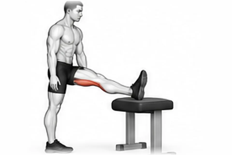 Hamstring Stretch: technique animation