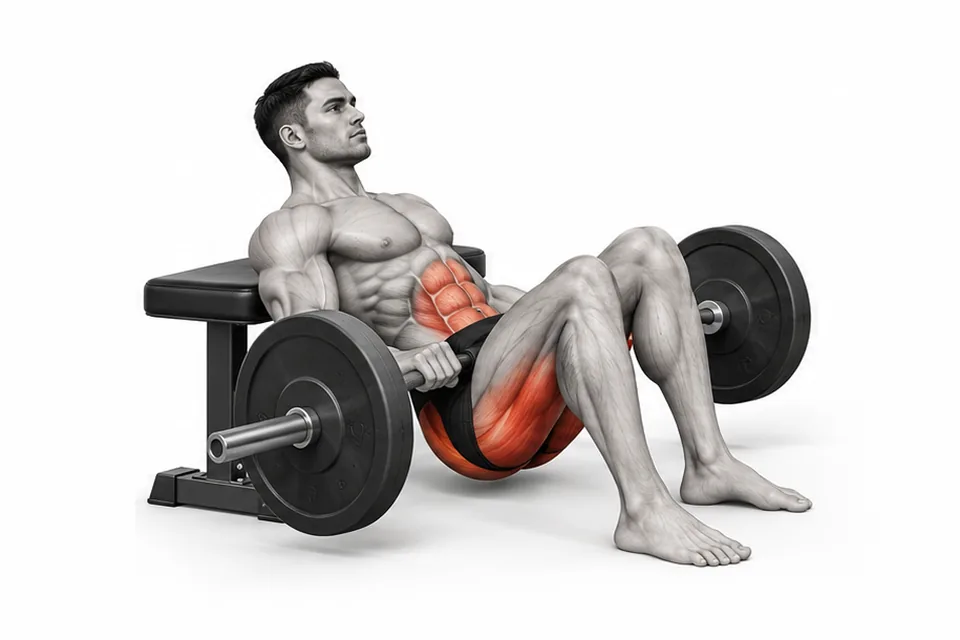 Hip Thrust: technique animation