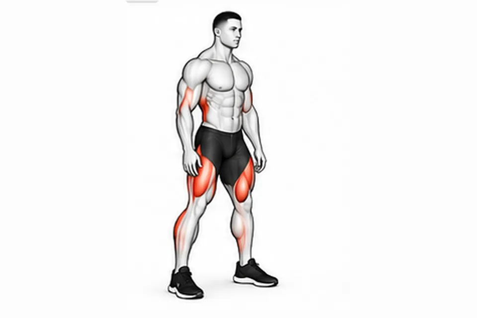 Jump Squat: technique animation