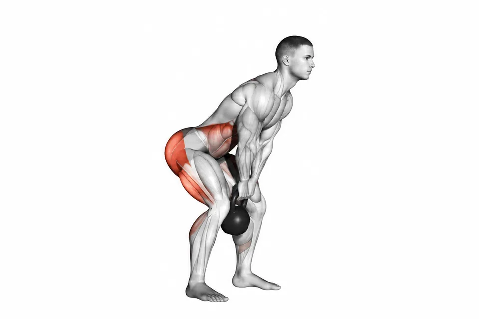 Kettlebell Swing: technique animation