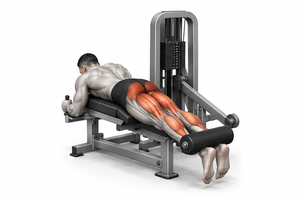 Leg Curl: technique animation
