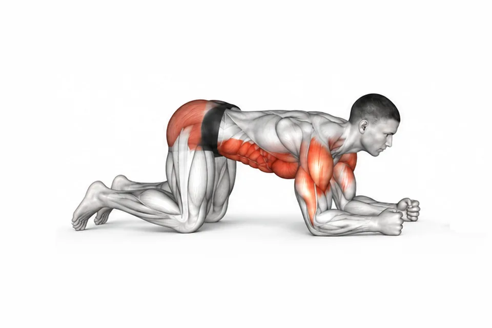 Plank: technique animation