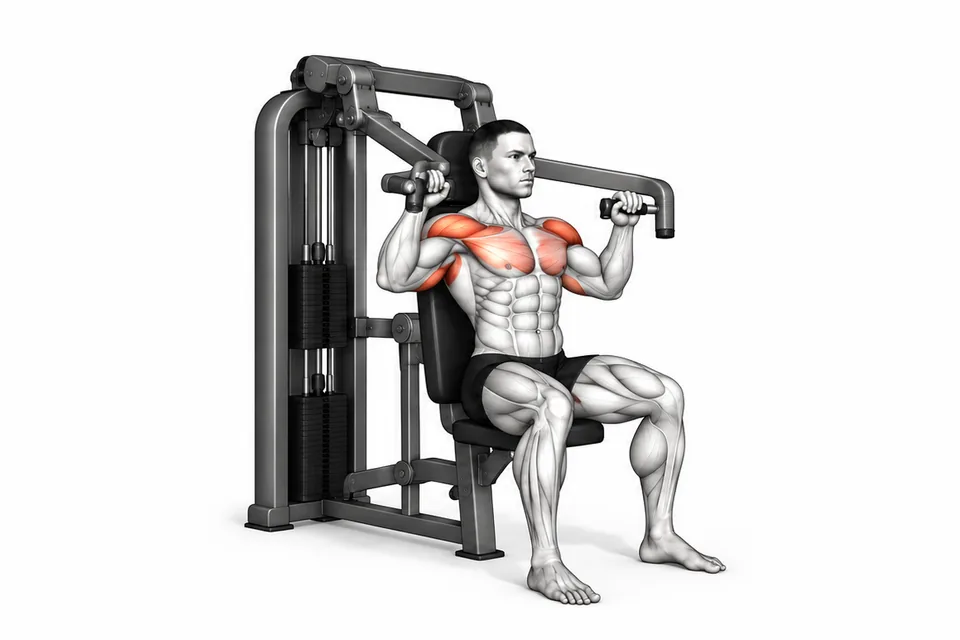 Shoulder Press: technique animation