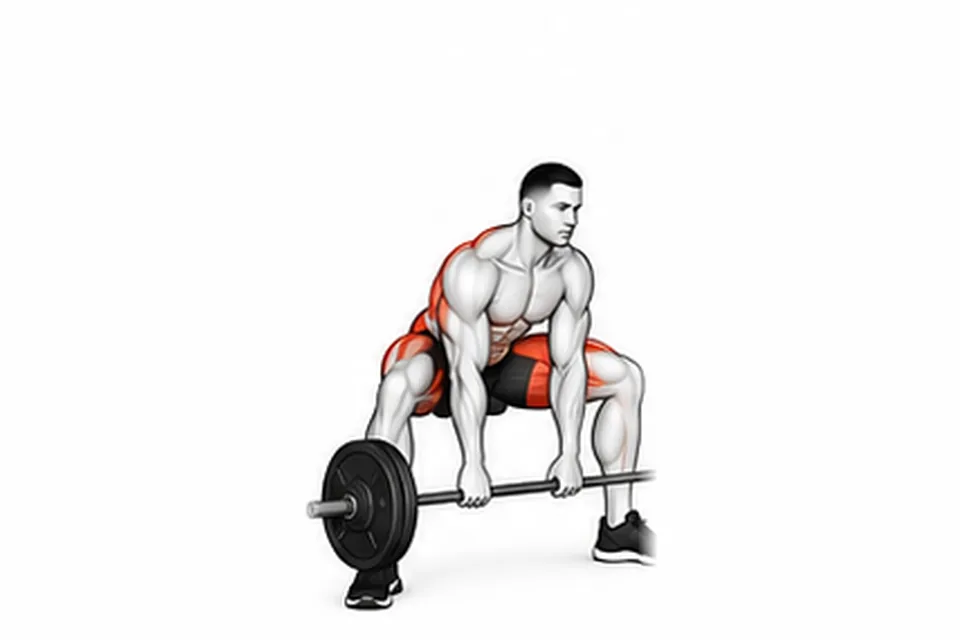 Sumo Deadlift: technique animation